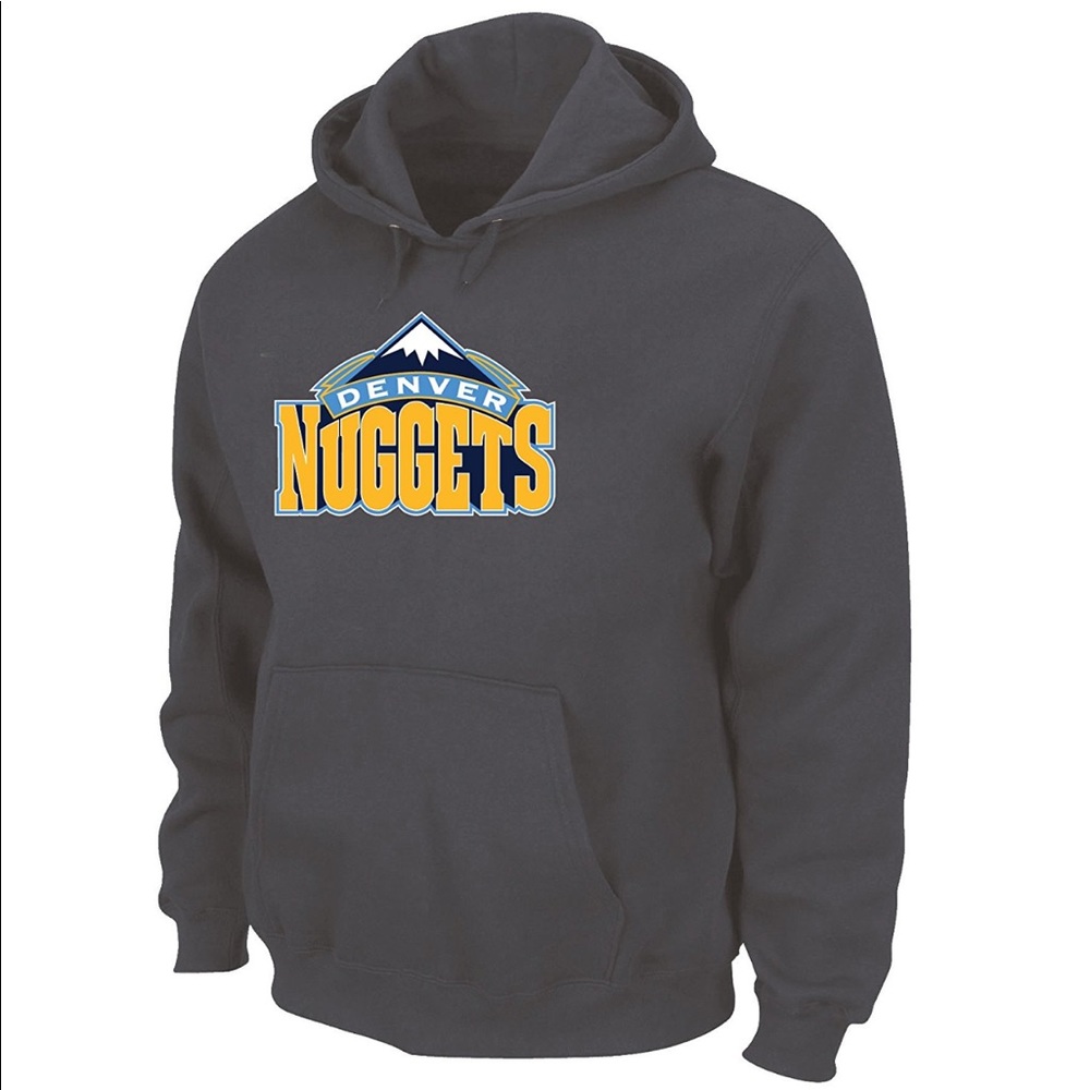 Denver Nuggets Boys Youth Poly Synthetic Hoodie